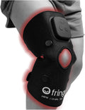 Fringe Red Light Therapy for Body, with Vibration Massage, Use Anywhere, Knee, Elbow, Foot, Hand & Ankle, Both Red 660nm and Infrared 850nm, 360 LED Lights, Sports Recovery