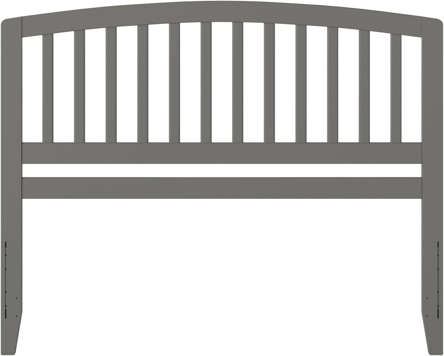 AFI, Richmond Slatted King Solid Wood Headboard, Grey