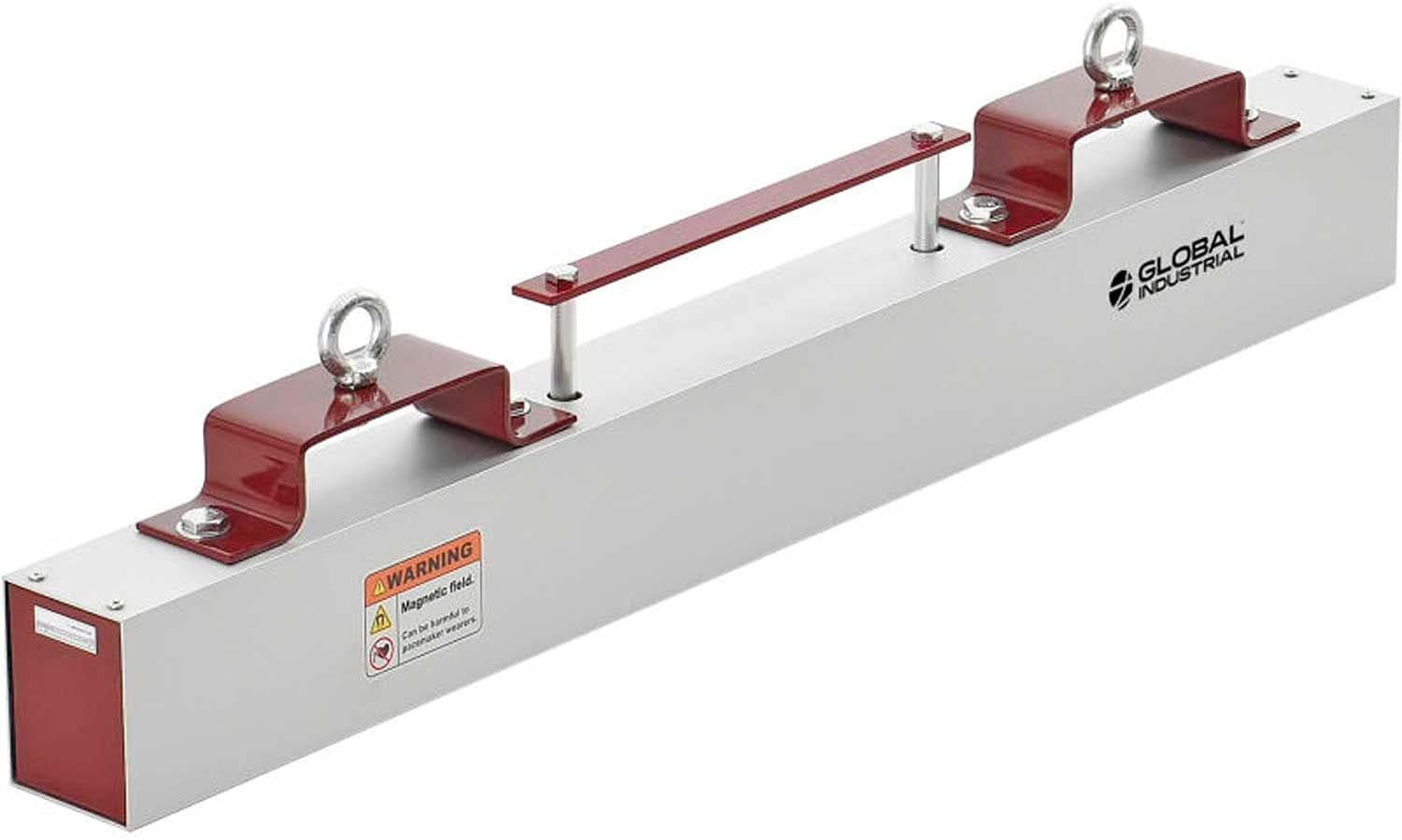 Global Industrial 36'W Hang-Type Magnetic Sweeper With Forklift Hanger