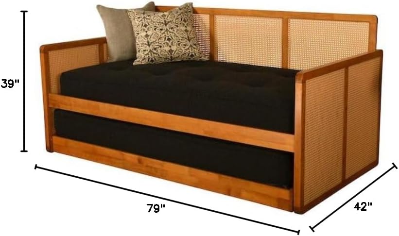 Kodiak Daybed with Mattress Included – Multi-Functional Day Bed for Living Room, Bedroom, or Guest Room