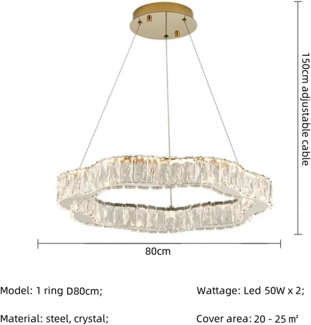 Crystal Chandelier Foyer Steel Petal Led Pendant Lights Indoor Lighting Luminarias Art Decor Hanging Lamp ﻿,Modern Lighting