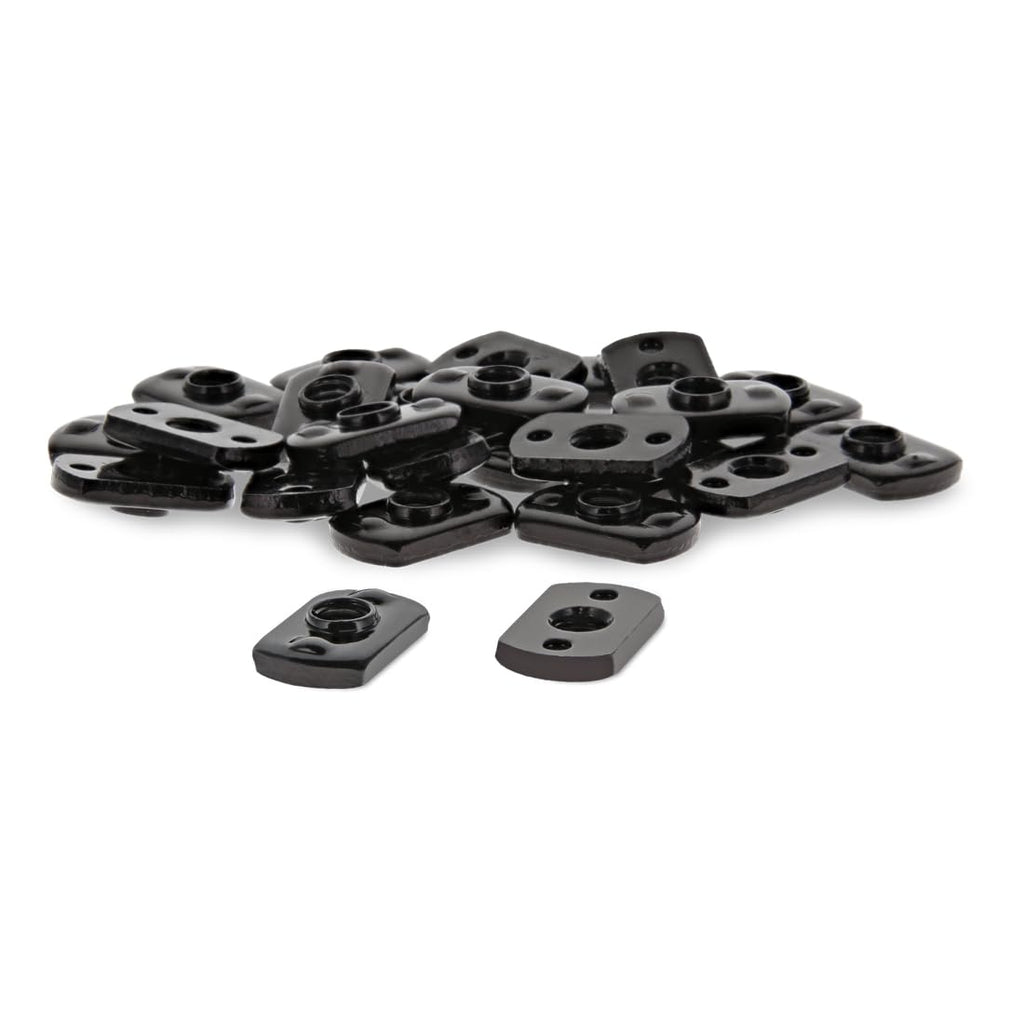 8020, 3286, 15 Series Steel 1/4-20 Centered Slide in Economy T Nuts Hardware Nuts for 80/20 1.5' Aluminum Extrusions (500 Pack)