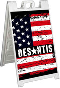Desantis 2024 (24' X 36') Standard A-Frame Signicade, Includes Decal Applied to Stand | Election, Political, Republican, Vote