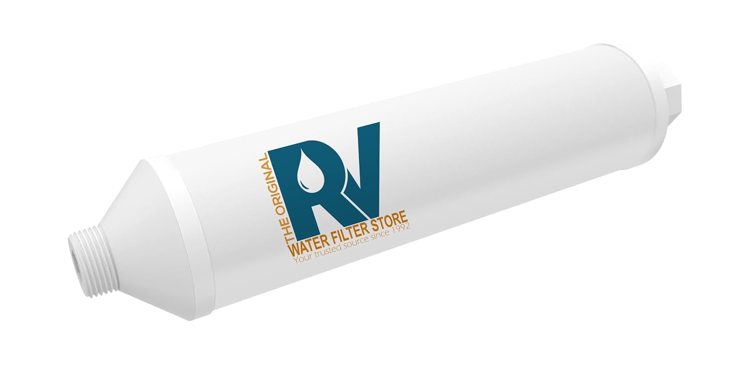 A_QD Essential Quantum Bacteria & Virus Water Filter - High Capacity, 3/4' Inlet & Outlet - UV Light System Alternative