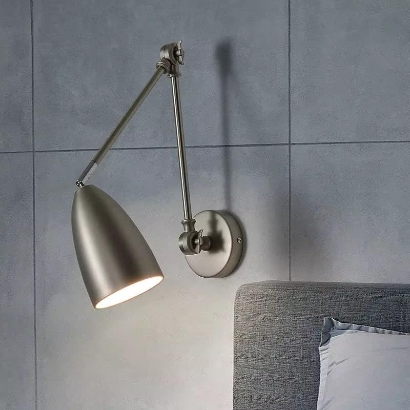 Apliques de pared modernos, lámparas LED para interiores, luminarias ajustables para decoración del hogar, luz nocturna para dormitorio, lámparas decorativas contemporáneas.