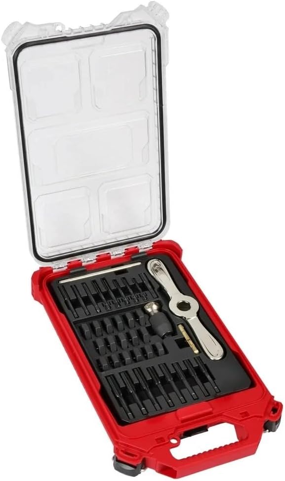 38 PC 49-22-5603 for Milwaukee hex shape Tap and Die Set with Compact Organizer