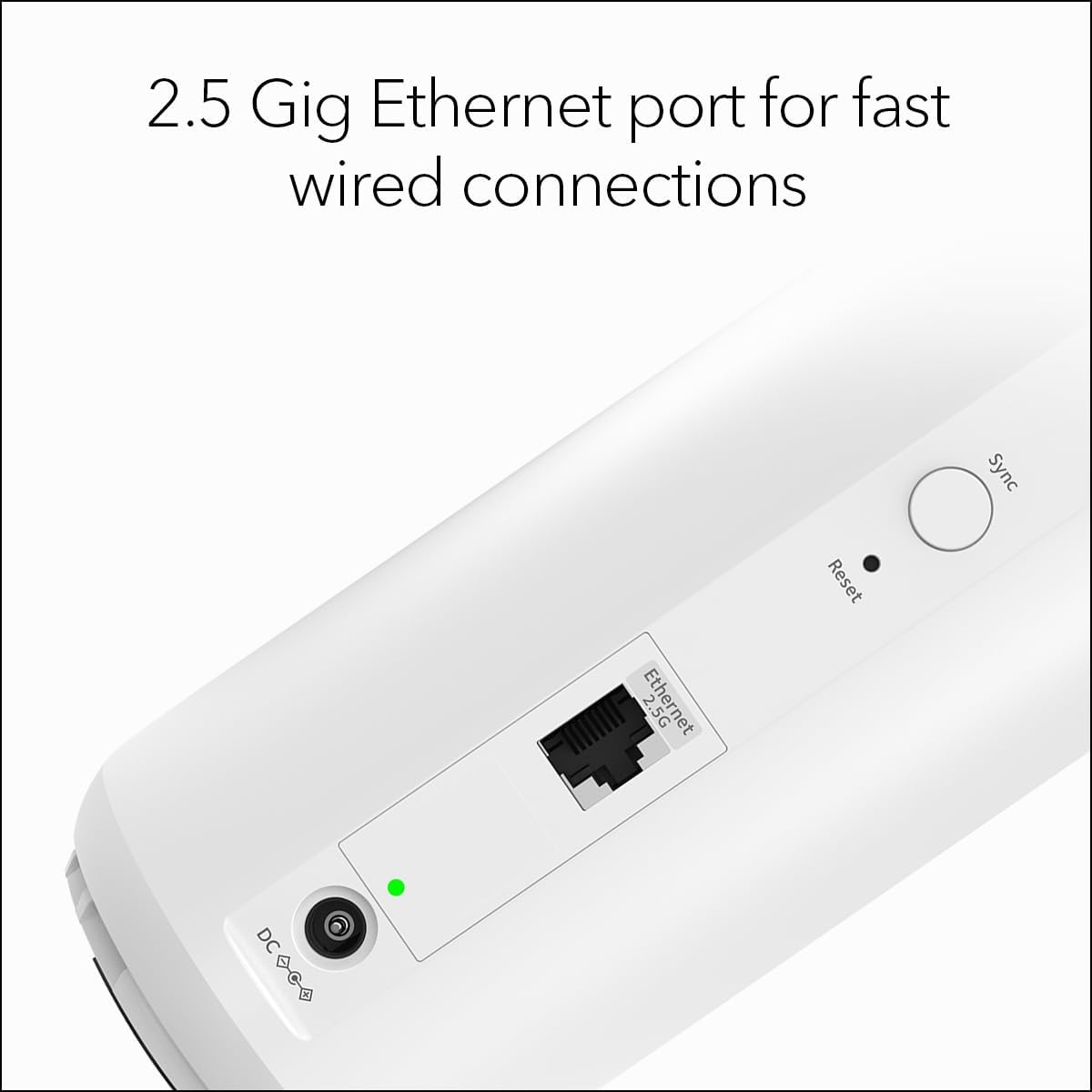 NETGEAR Orbi 360 Series (RBE360) Dual-Band WiFi 7 Mesh Network Add-on Satellite – Works with Orbi RBE362, RBE363 Security Features, 5 Gbps, Adds Coverage up to 2,000 sq. ft., BE5000