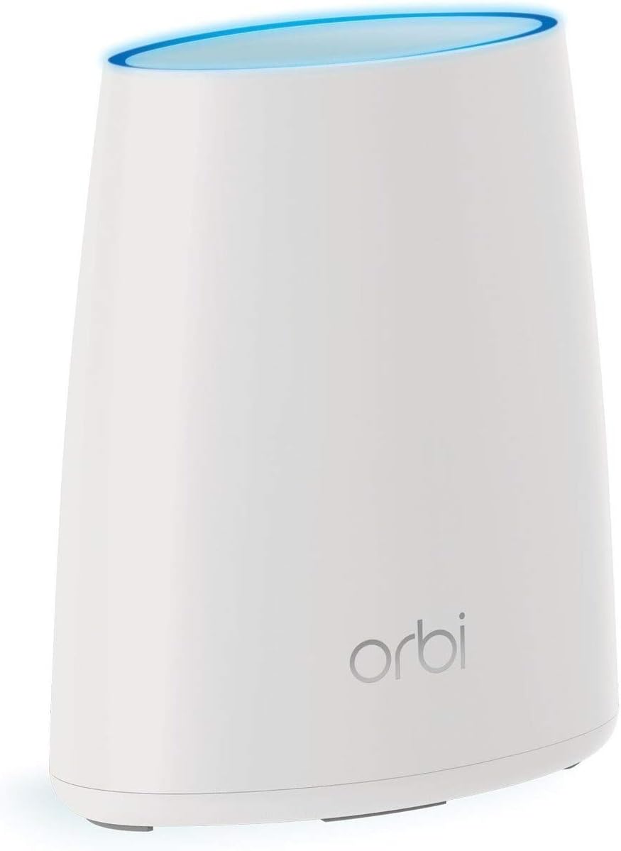 NETGEAR Orbi Whole Home Mesh WiFi System – 3 Pack Route r& 2 Mini satellite extenders RBK43 (Renewed)