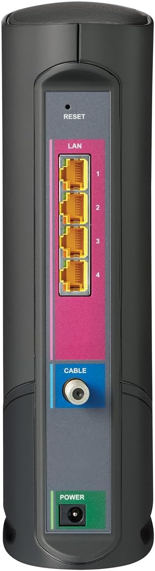 ARRIS (G34-RB) - Cable Modem Router Combo - Fast DOCSIS 3.1 Gigabit WiFi 6 (AX3000), Approved for Comcast Xfinity, Cox, Spectrum & More, 1 Gbps Max Internet Speeds - Renewed