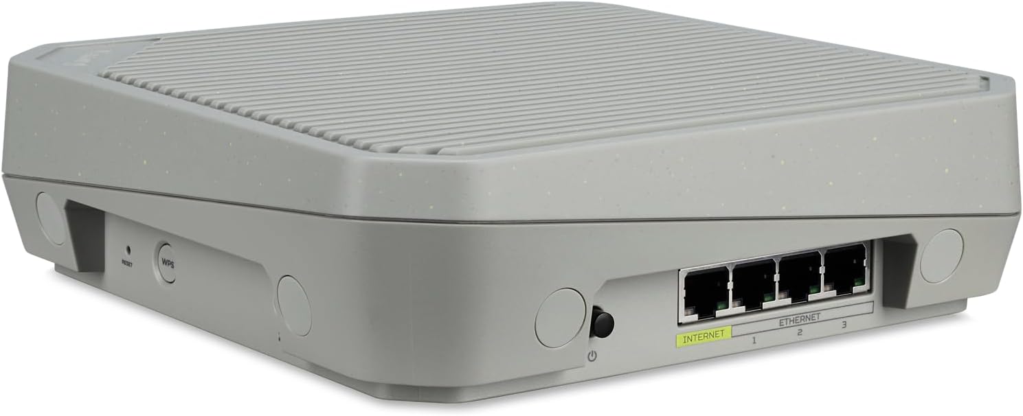 Acer Connect Vero W6m Wi-Fi 6E Mesh Router | Tri Band AXE7800 (2.4GHz/5GHz/6GHz) | Gigabit Speed (Up to 7.8Gbps) | Optimized Connectivity for PC or Console | 30% Post-Consumer Recycled