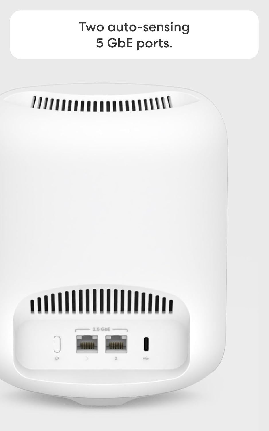 Amazon eero Pro 7 tri-band mesh Wi-Fi 7 router - Supports internet plans up to 5 Gbps, Coverage up to 2,000 sq. ft., 1-pack
