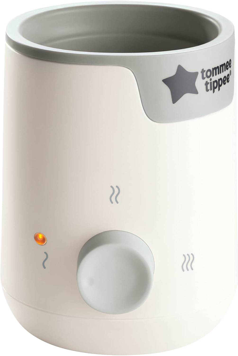 Tommee Tippee Easiwarm Bottle Warmer, Warms Breast Milk and Formula Bottles to Body Temperature in Minutes, Automatic Timer, One-Dial Operation, White (Pack of 6)