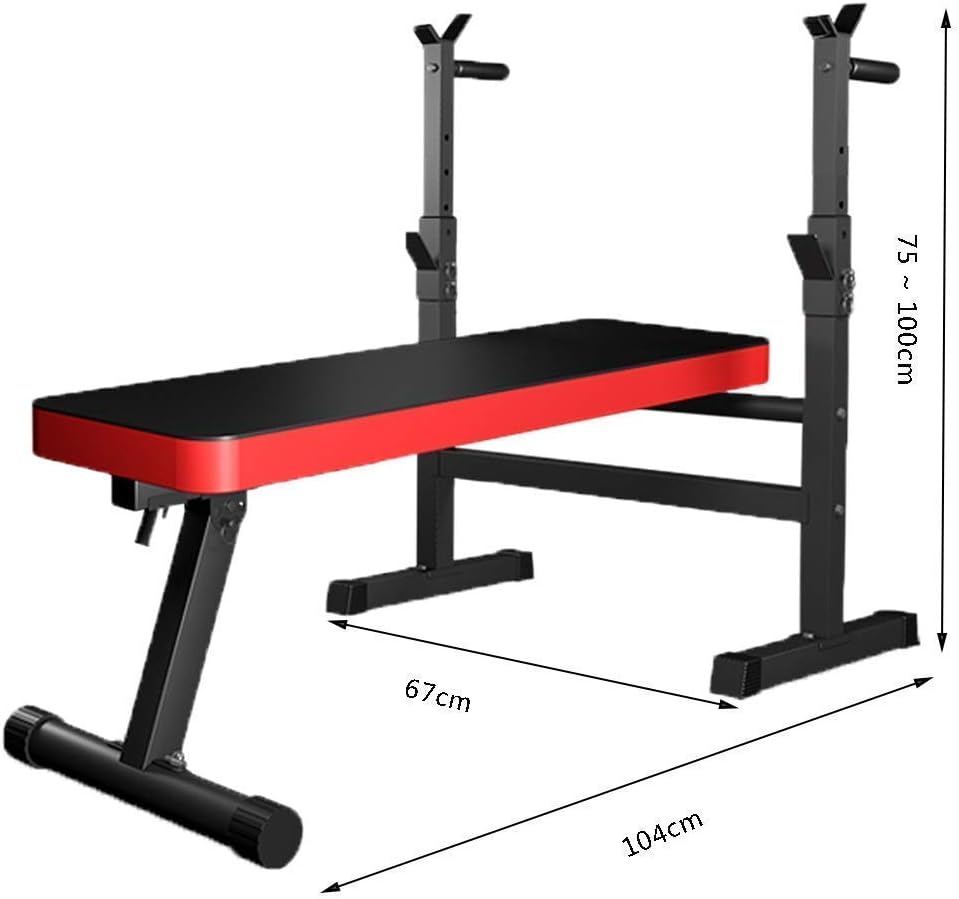 Rack with dumbbells Weight lifting bed Home barbell Squat set Folding bench Bench Stool Fitness equipment Multifunction bench Rack bench,