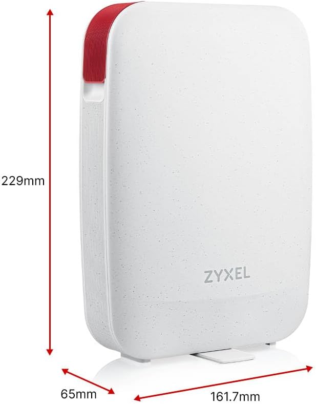 Zyxel Security Router Firewall｜2Gbps｜Dual-WAN｜2.5G Multi-Gig Ports｜WiFi 6 AX6000｜Nebula Cloud｜Up to 5 Users｜1-Year Elite Pack [USGLITE60AX]