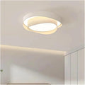 Modern Pure White Led Ceiling Light Nordic Minimalism Lustre Luminarias Bedroom Ceiling Mounted Lamp New Cream Style Indoor Lamp