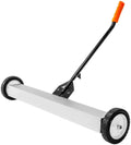 36' Rolling Magnetic Sweeper Magnet Pick Up Tool Screws Parts Finder Long Handle