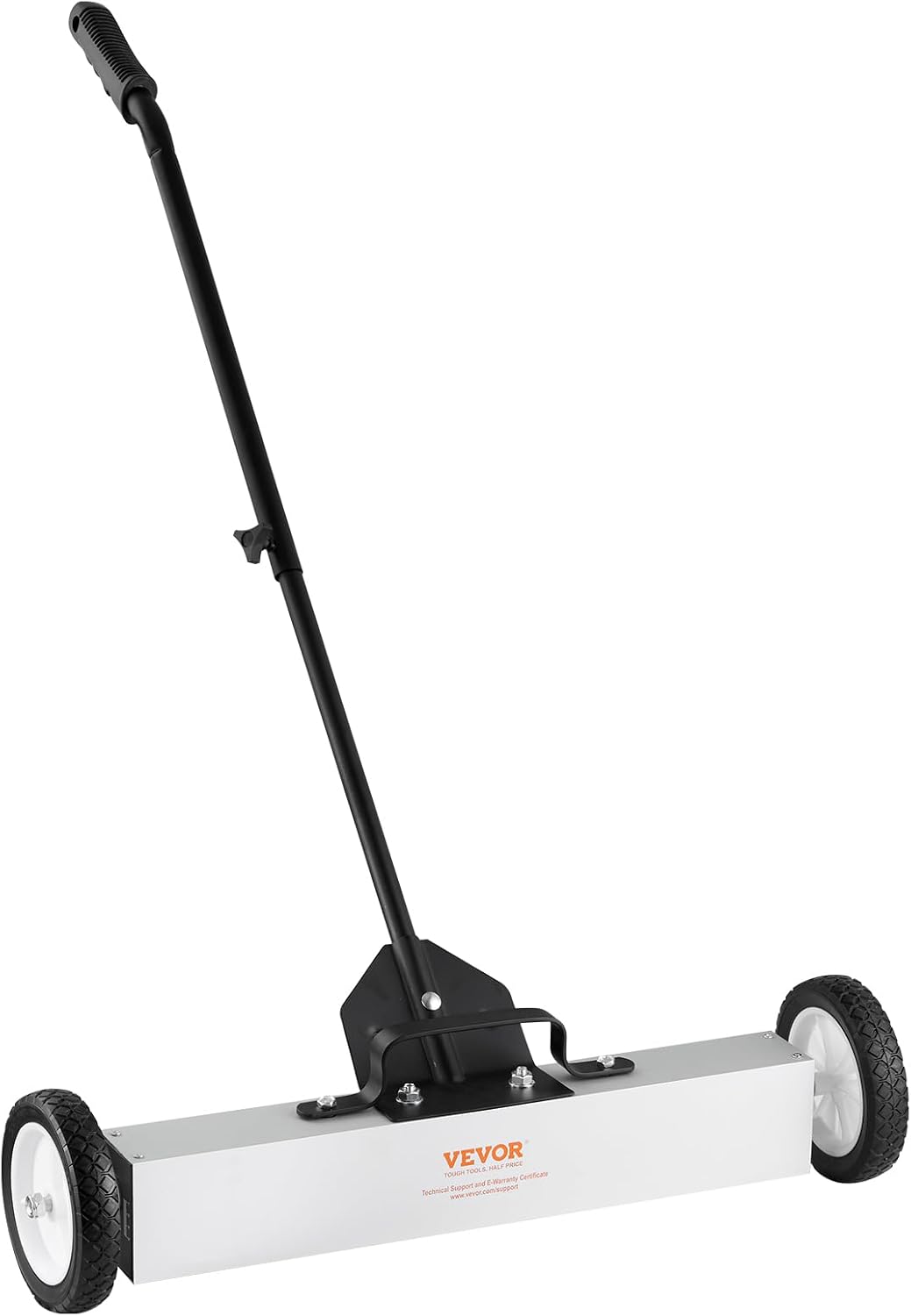 VEVOR 120lb Hanging & 50lb Rolling Magnetic Sweepers Nail Pickup Tool Kit with Wheels and Telescoping Handle for Construction Warehouse Floor Cleaning