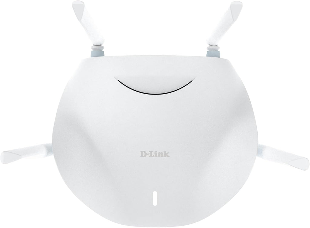 D-Link BE3600 Dual-Band Wi-Fi 7 Smart Router (R36) 4 x 2.5 GbE Multi-Gig Ports, Self-Optimizing AI, Mesh, Parental Controls, Enhanced Security, 4-Stream, Alexa/Google Ready, App Setup