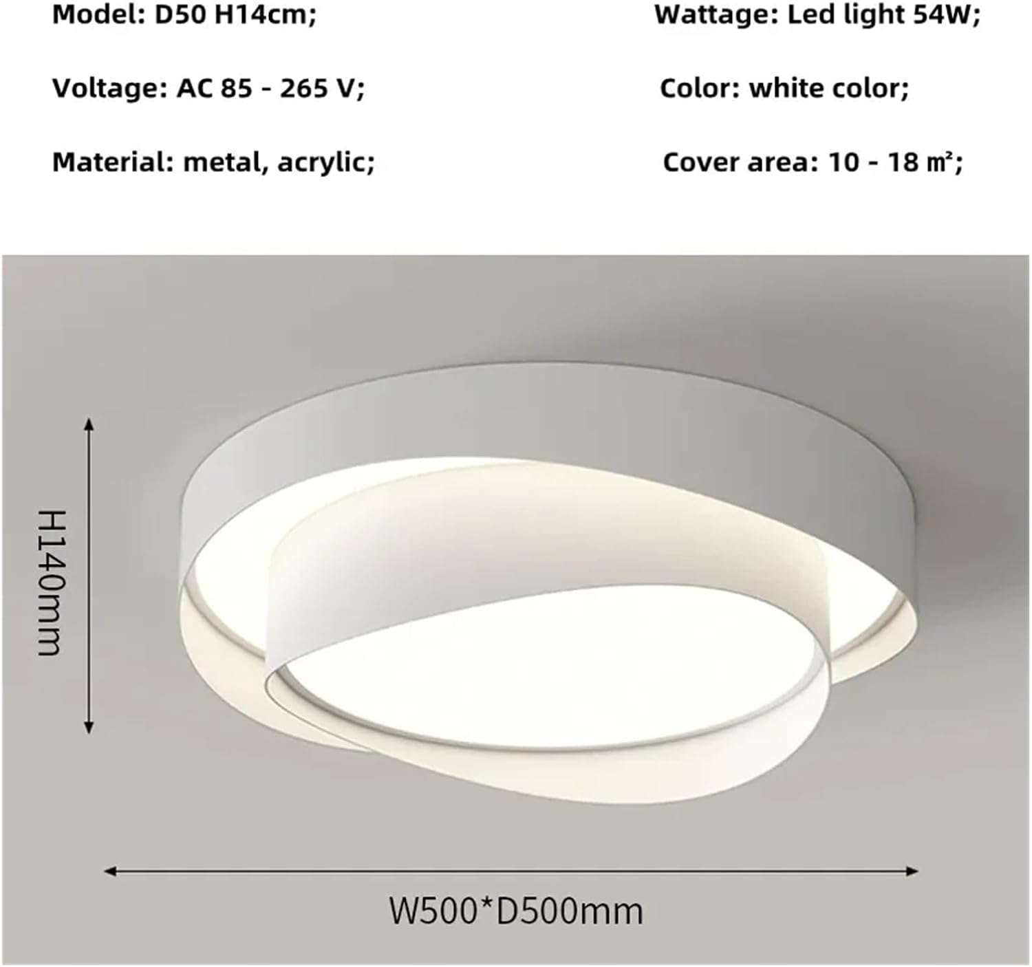 Modern Pure White Led Ceiling Light Nordic Minimalism Lustre Luminarias Bedroom Ceiling Mounted Lamp New Cream Style Indoor Lamp