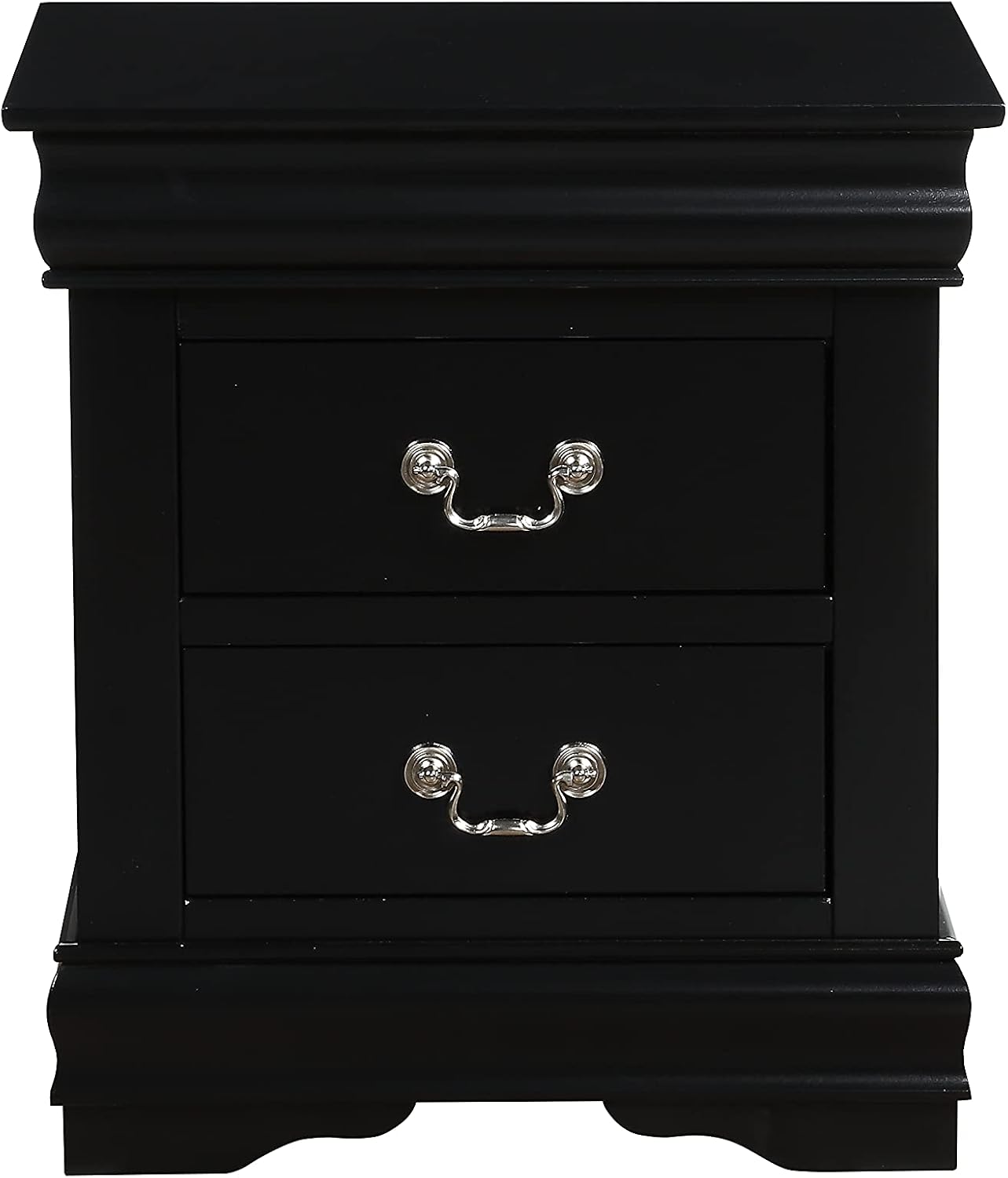 Black 4PCS Bedroom Set (Twin Bed)