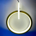 Room Decor Ring Lustres Chandeliers Luminaria Suspension Pendant Lights Lamps Luminaire,for Living Room