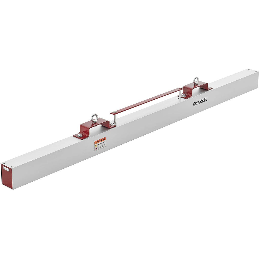 Global Industrial 72' W Hang-Type Magnetic Sweeper with Forklift Hanger