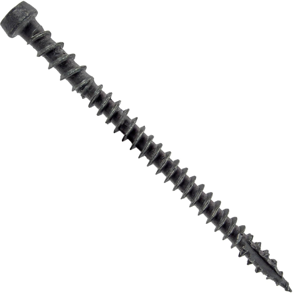 10 x 2-3/4' Graystone Composite Decking Wood Screw Torx/Star Drive Head - Exterior Coated - AQC Lumber Compatible - CASE Qty 42 Boxes 3,570 Screws
