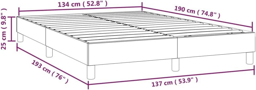 Full Size Upholstered Bed Frame Light Grey Velvet Platform with Storage, Modern Minimalist Bedframe for Bedroom Furniture