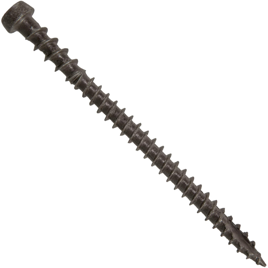 10 x 2-3/4' Latte Composite Decking Wood Screw Torx/Star Drive Head - Exterior Coated - AQC Lumber Compatible - 5 Pound CASE - 3870 Screws