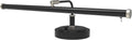 Cocoweb 19' Black with Brass Accents LED Directional Piano Desk Lamp - PLED101D (Satin Nickel)