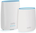 NETGEAR Orbi Built-in-Modem Whole Home Mesh WiFi System with All-in-one Cable Modem and WiFi Router and Single Satellite Extender with speeds up to 2.2 Gbps Over 4,000 sq. feet, AC2200 (CBK40)