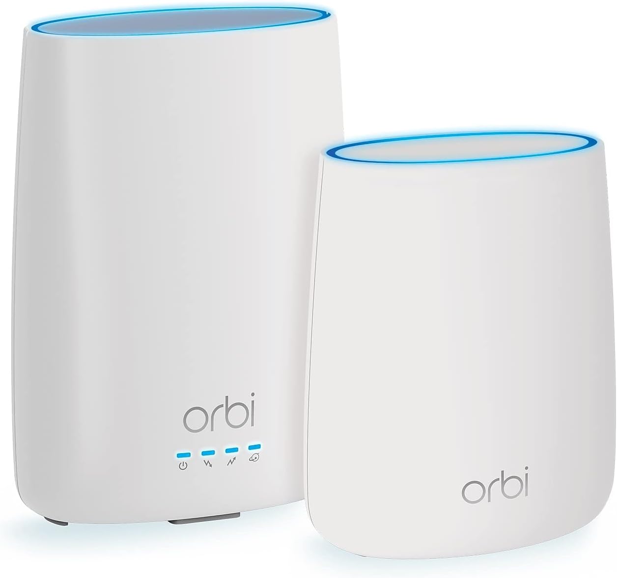 NETGEAR Orbi Built-in-Modem Whole Home Mesh WiFi System with All-in-one Cable Modem and WiFi Router and Single Satellite Extender with speeds up to 2.2 Gbps Over 4,000 sq. feet, AC2200 (CBK40)