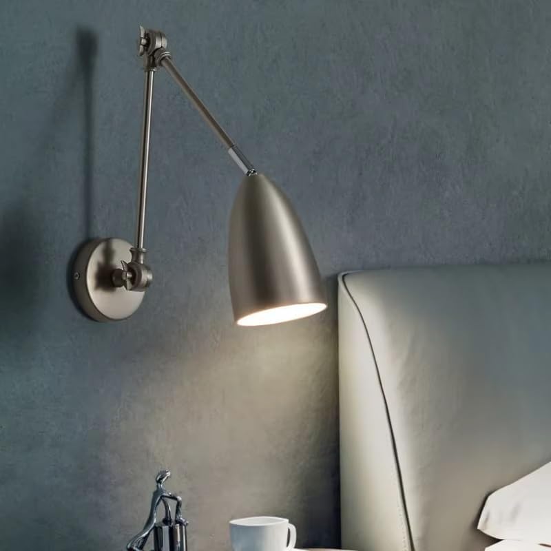 Apliques de pared modernos, lámparas LED para interiores, luminarias ajustables para decoración del hogar, luz nocturna para dormitorio, lámparas decorativas contemporáneas.