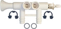 Blending Bypass Valve - WS15X10078, 7329594, 7386986 - Authentic OEM Factory Part - Bundled by Soft Water Supply with Clips and O-Rings - Adjusts Soft Water Level and Feel