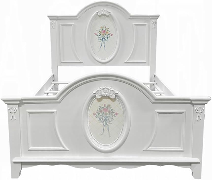 Acme Flora Wooden Twin Bed in White