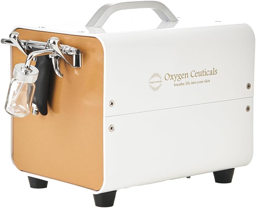 OxygenCeuticals OZ Portable Oxygen Facial Machine for Hydration & Skin Revitalization, Korean Skincare Home Device, Compact Korean Skincare Equipment for Radiant & Moisturized Skin