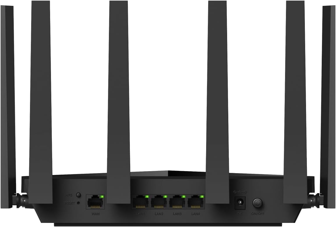Cudy BE6500 WiFi 7 Router Dual Band Gigabit Gaming Router, 6500Mbps, VPN Client and Server, Cudy Mesh and APP Compatible, Broadcom 2 GHz Quad-Core CPU, WR6500