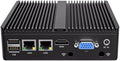 Firewall, Intelligent Soft Routing Micro Appliance/Fanless Mini PC • Celeron N2840, 2 x RJ45(1000M), USB 3.0,HDMI,VGA, 4GB RAM 64GB mSATA SSD