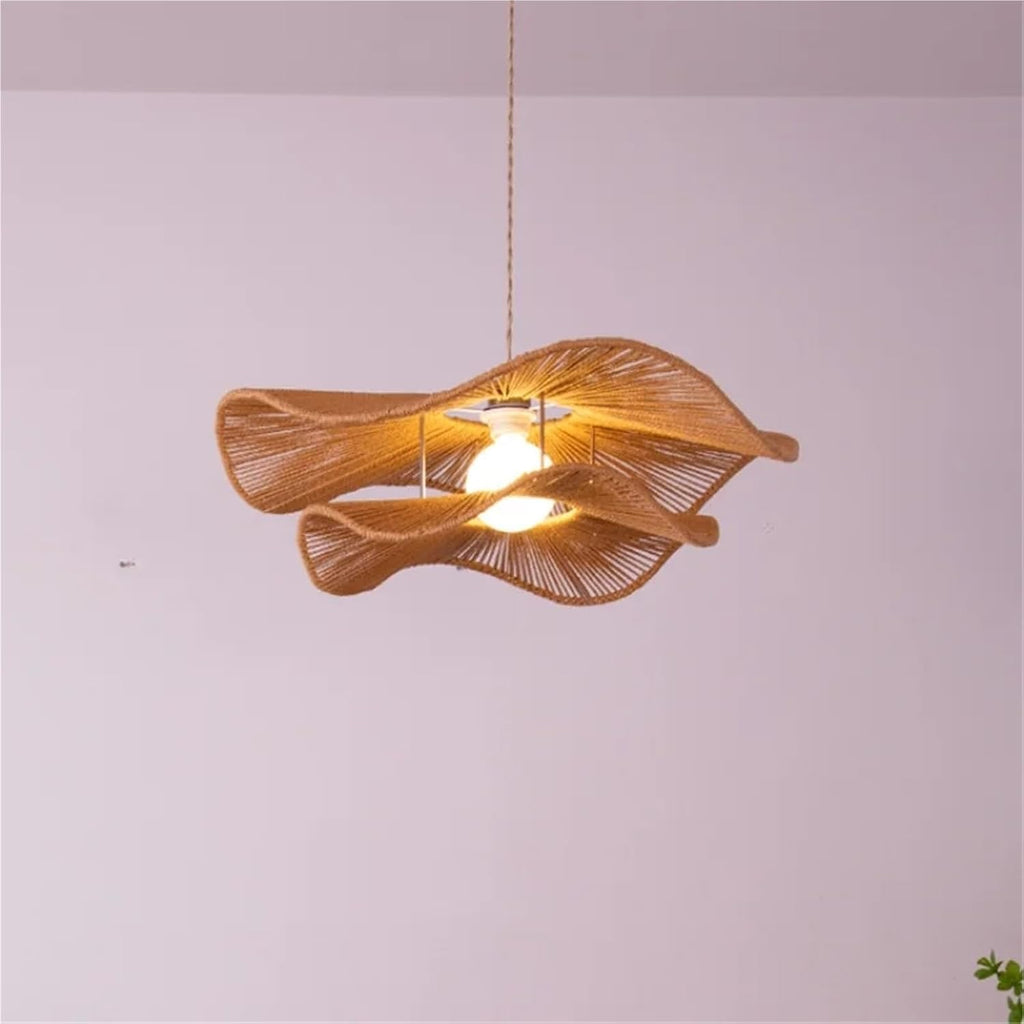 Minimalism E27 Led Pendant Lights Dining Room Hand Knitted Hemp Rope Suspend Lamp Fixtures Droplight Led Luminaria