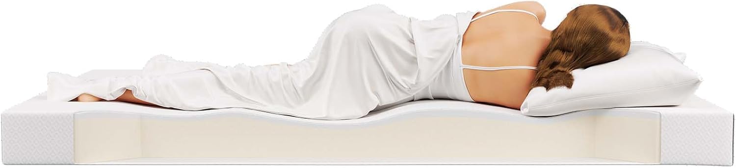 Modway Mila Firm 6' Fiberglass Free Memory Foam Full Mattress