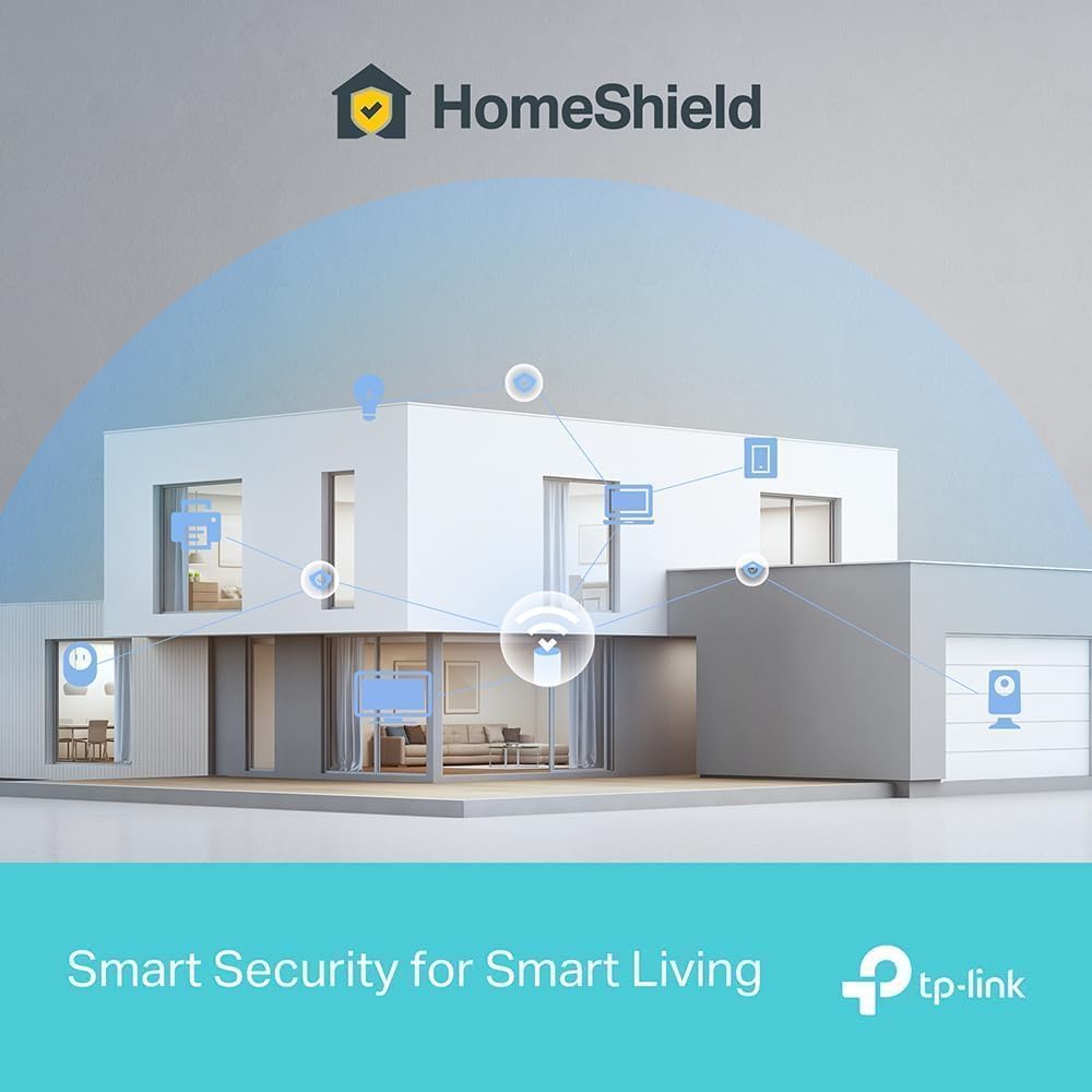 TP-Link Deco 7 Pro BE63 Tri-Band WiFi 7 BE10000 Whole Home Mesh System- 6-Stream 10 Gbps, 4x2.5G Ports Wired Backhaul, 4X Smart Internal Antennas, VPN, HomeShield, Free Expert Support (2-Pack)