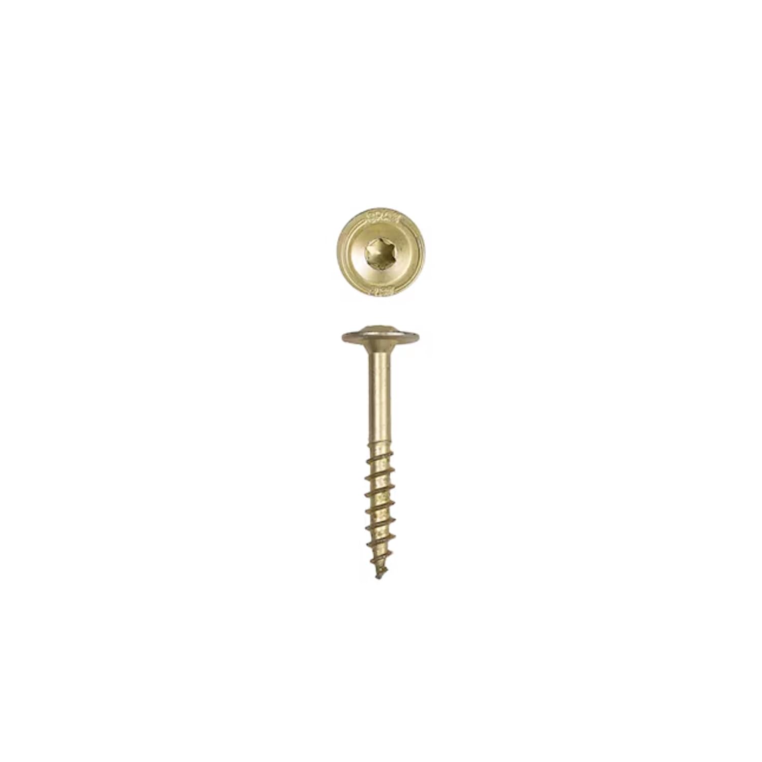 5/16' x 2-3/8' Powerlags Interior Washer Head Structural Wood Lag Screws (500 pcs) T40 T-Star Heavy Duty Framing