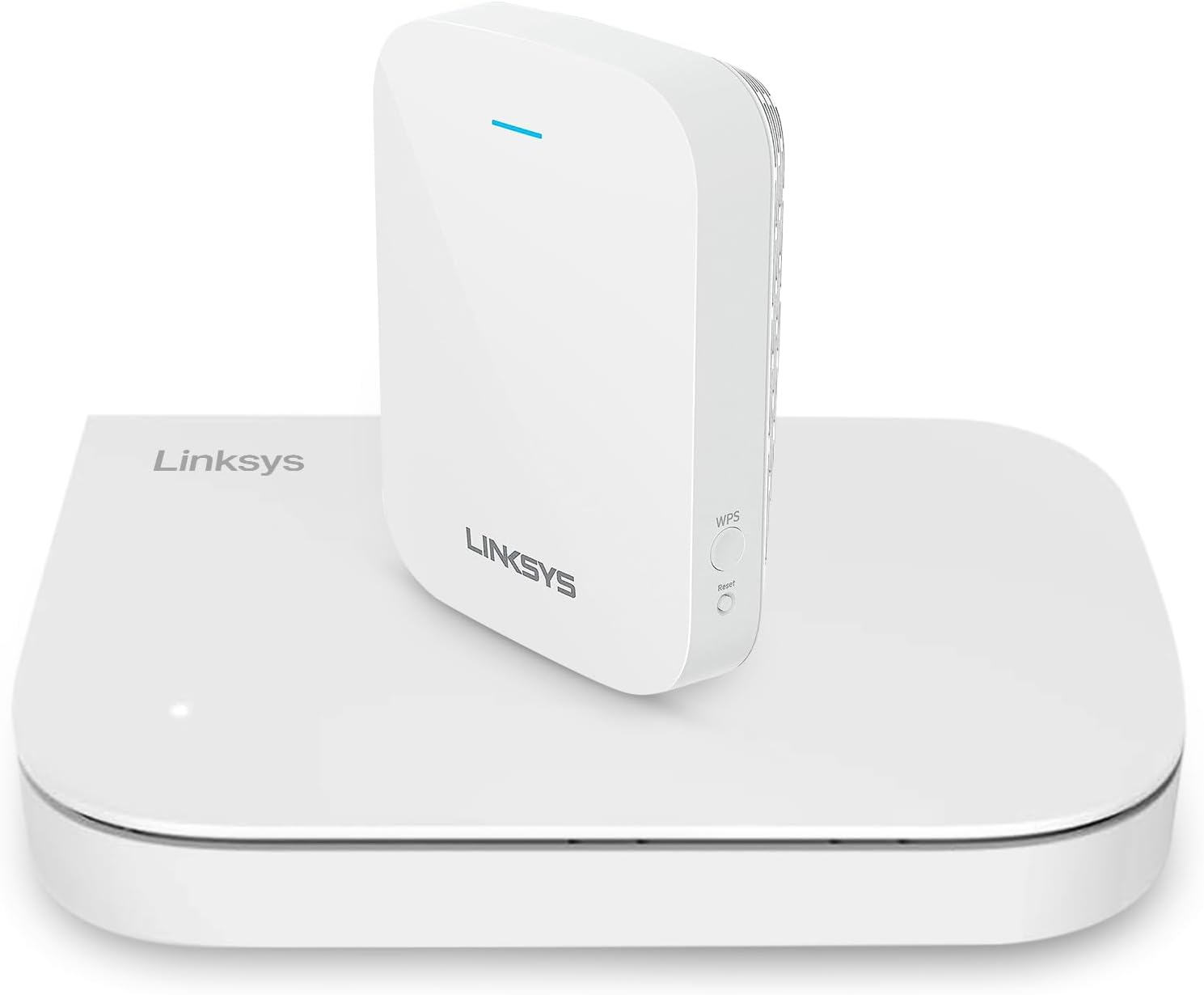 Linksys Router & WiFi Extender Combo,Includes WiFi 6 Router and WiFi Range Extender for Superior Coverage, Ideal for WiFi Extender Signal Booster and Internet Router for Reliable Internet Performance
