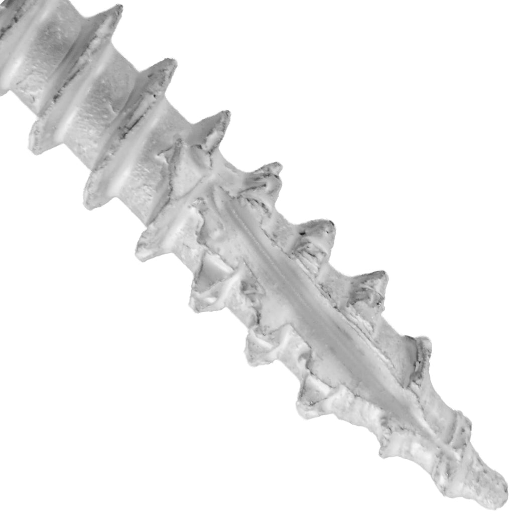 10 x 2-3/4' White Composite Decking Wood Screw Torx/Star Drive Head - Exterior Coated - AQC Lumber Compatible - 5 Pound CASE ~3870 Screws