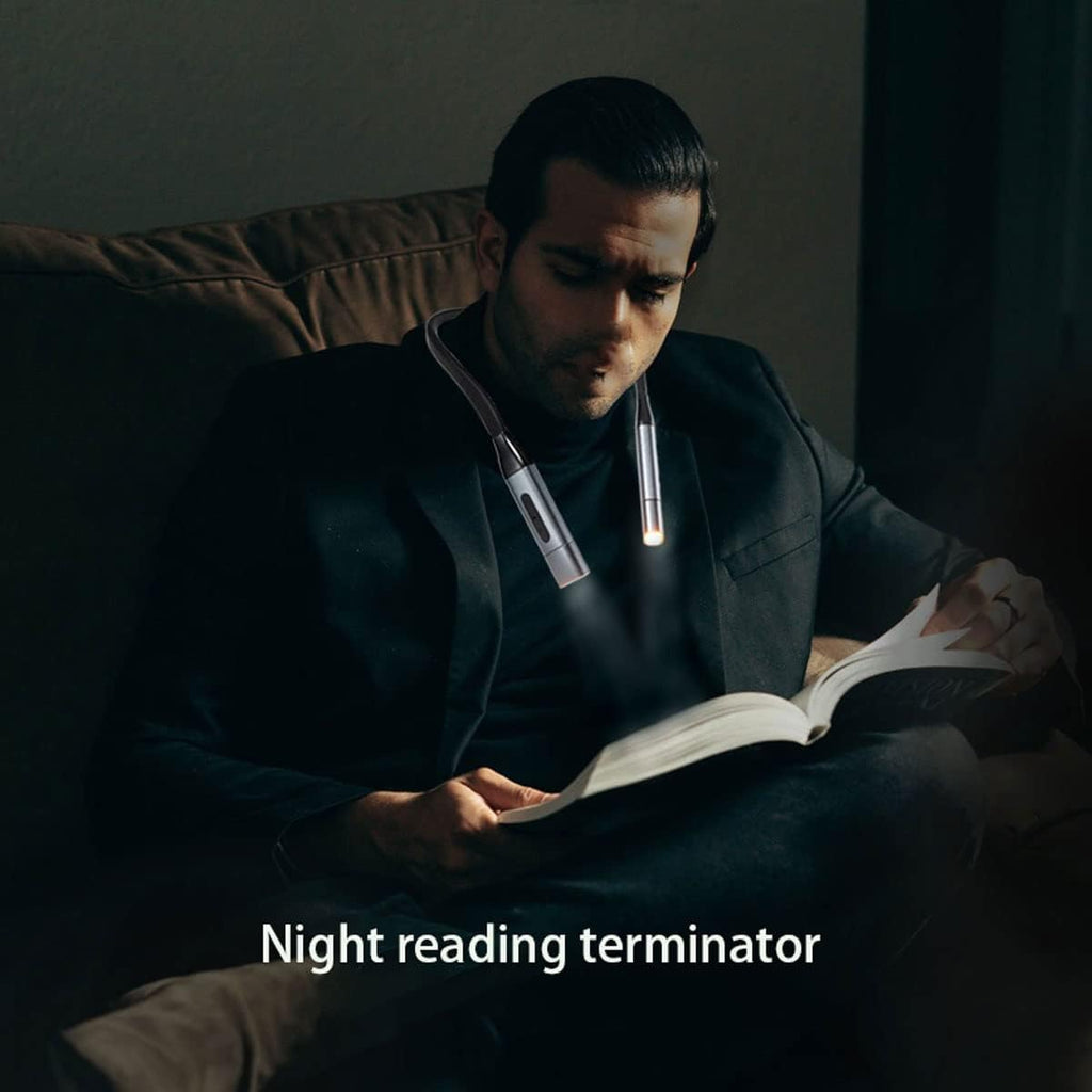 LED Neck Reading Light,Book Light for Reading in Bed,Perfect for Reading, Knitting, Camping, Repairing