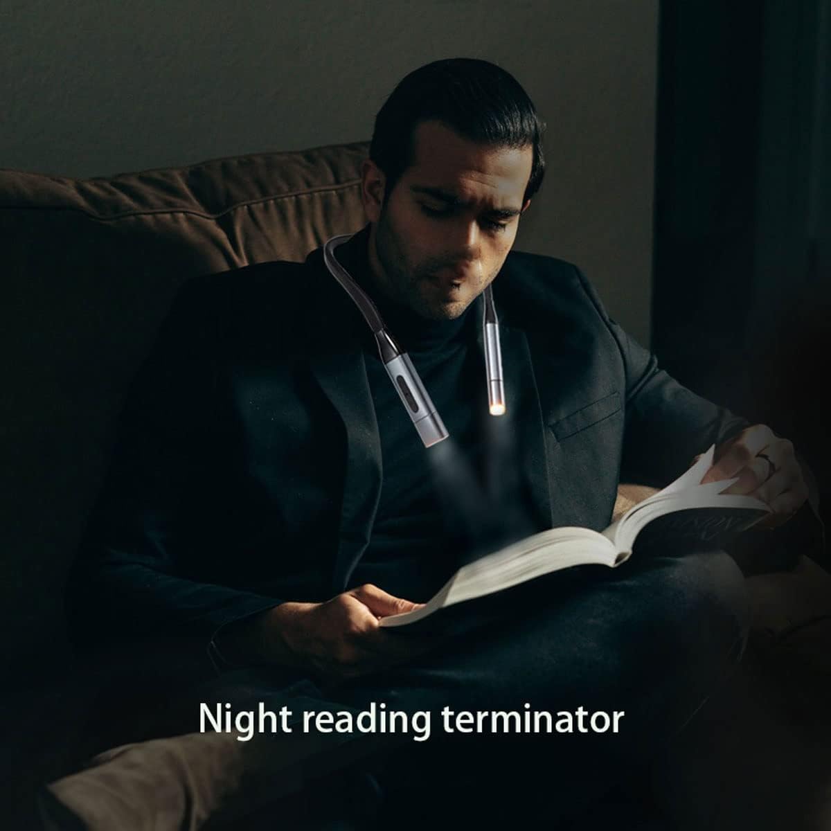LED Neck Reading Light,Book Light for Reading in Bed,Perfect for Reading, Knitting, Camping, Repairing