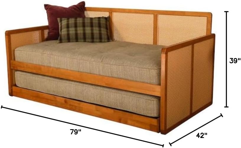 Kodiak Daybed with Mattress Included – Multi-Functional Day Bed for Living Room, Bedroom, or Guest Room