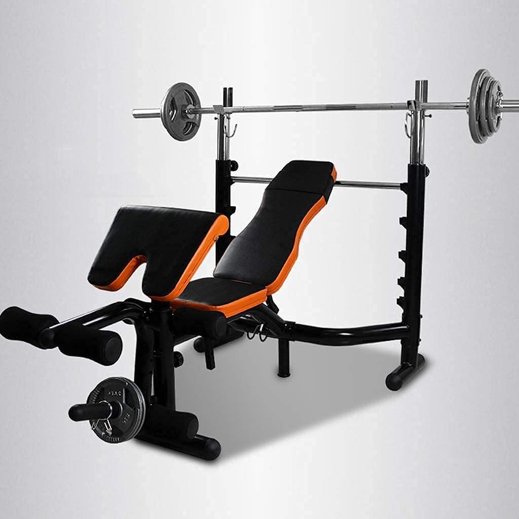 Fitness Equipment Gym Weight Bench pressFolding Weight Table Dumbbell Bench Functional Bench Press Weight Bench Barbell Rack Commercial Squat Rack Set Barbell Traini