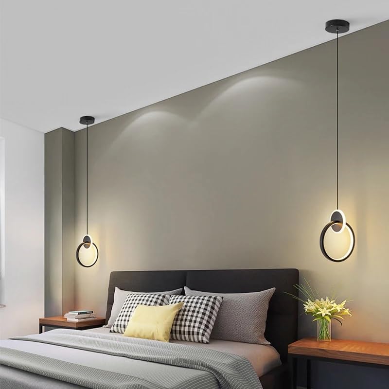 Room Decor Ring Lustres Chandeliers Luminaria Suspension Pendant Lights Lamps Luminaire,for Living Room