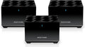 NETGEAR Nighthawk Tri-Band Whole Home Mesh WiFi 6 System (MK83) – AX3600 Router with 2 Satellite Extenders, Coverage up to 6,750 sq. ft. and 40+ Devices